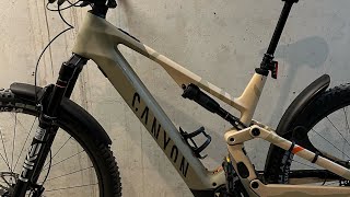 CANYON NEURONON CF 9  Mucky Nutz MugGuard Short Front and Rear Mudguard canyon mudguard [upl. by Battiste]