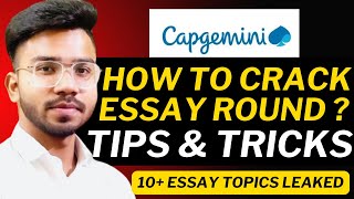 Capgemini Essay Writing Tips and Tricks  Capgemini Essay Writing 2024 [upl. by Gayner456]