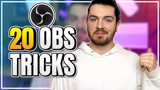 20 OBS Tricks All Streamers Should Know [upl. by Nirrol]