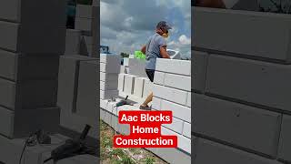 Aac Blocks Home Construction 🏫 shorts blocks viral [upl. by Nniuqal]