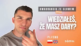 Kwadransik ze Słowem 518  Wiedziałeś że masz dary PLENG [upl. by Fallon]