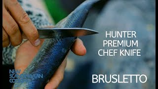 New Scandinavian Cooking  Brusletto Hunter Premium Chef Knife [upl. by Inig]