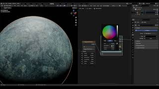 How to Make Planet for Eevee in Blender Real Time Planet [upl. by Lundberg986]