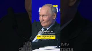 Putin afirmó que Alemania perdió su soberanía completamenteputin rusia moscú alemania alemán [upl. by Limaj]