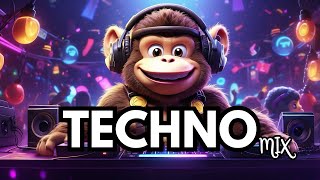 TECHNO MIX 2024 🎧 Best Rave MUSIC for Clubs Workouts and Driving party gym car music Techno vibes [upl. by Enier80]