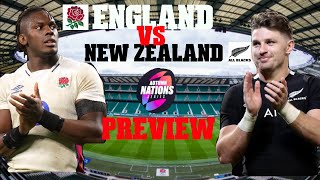 ENGLAND VS NEW ZEALAND preview Autumn nations series round 1 [upl. by Pinette813]