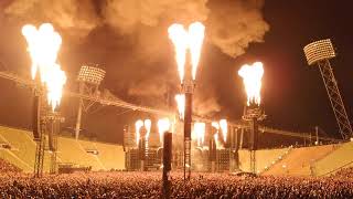 Rammstein Feuershow 2019 in München [upl. by Ajuna662]