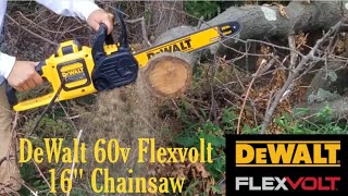 DEWALT DCCS670X1 FLEXVOLT 60V MAX Brushless Chainsaw Review [upl. by Manolo834]