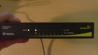 TRENDnet Gigabit 8Port Switch Unboxing amp Test  TEGS80g  Affordable Save  on Power [upl. by Adriene]