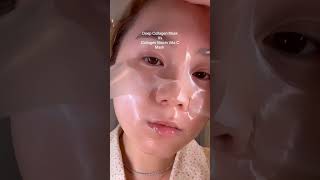 Original Overnight Collagen Hydrogel Sheet Mask Vs Collagen With Niacinamide amp Vitamin C Sheet Mask [upl. by Phillip684]