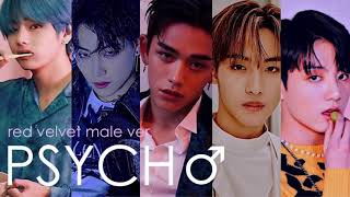 ♂ Male Version  Red Velvet  PSYCHO HD AUDIO [upl. by Asiulairam]