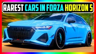 UPDATED Top 5 Rarest Cars in Forza Horizon 5  Most Expensive NEW 2023 [upl. by Enitsua935]