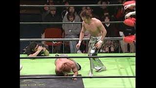 Kenta Kobashi amp KENTA vs Mitsuharu Misawa amp Naomichi Marufuji January 26 2003 [upl. by Aneleh]