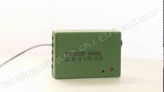 MICROMODULE TELERUPTEUR RADIO SILENCIEUX ENCASTRE 2000W MTR2000ERP VERSION5 [upl. by Ettezil]