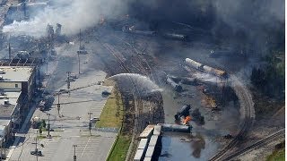 Québec sous le choc au lendemain de la catastrophe de LacMégantic [upl. by Novj]