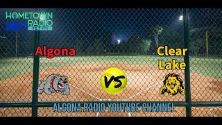 Algona vs Clear Lake 2024 Postseason Softball [upl. by Joan]