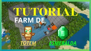 TUTORIAL Farm de Pillager  Minecraft BEDROCK 121 [upl. by Niriam]