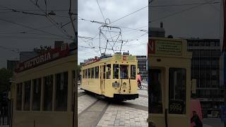 Historic Tram in Antwerp Belgium 🇧🇪 SNCV Standard [upl. by Rosinski]