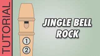 Jingle Bell Rock 🎅🏻 Recorder Notes Tutorial 🎅🏻 Christmas Songs [upl. by Haberman]