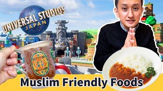 Discover the Secret Muslim Friendly Foods at Universal Studio Japan [upl. by Wolram546]