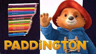 How to draw and color  130 Paddington Bear  comment dessiner et colorier  130 Lours Paddington [upl. by Grazia]