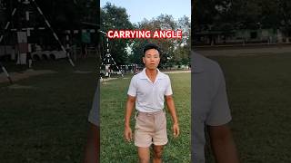 Carrying angle excercise excercise workout fitness [upl. by Carpet]