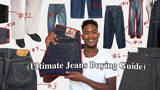 The Ultimate Jeans Buying Guide 34 Jeans I love [upl. by Ardnyk46]