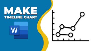 How to make a timeline chart in word [upl. by Nnylaf]