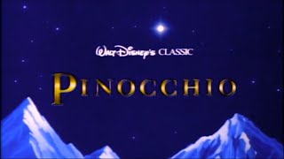 Pinocchio  Theatrical Trailer 1992 [upl. by Lebam]