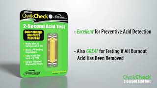 QwikCheck® 2 Second Acid Test Kit [upl. by Yard71]