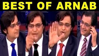 Best Of Arnab Goswami  Arnab SLAMS THRASHES Panelists  Top 6 Debates [upl. by Rees293]