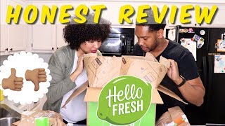 HELLO FRESH REVIEW  IS IT WORTH IT [upl. by Callista675]