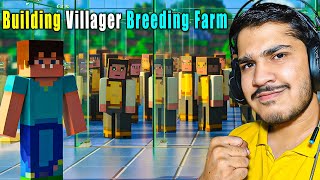 Finally I Build Villager Breeding Farm in Minecraft  Minecraft Survival Series 10 [upl. by Merriott]