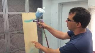 HVLP Spray Gun Basics How To setup [upl. by Sisak]