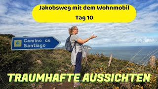 TRAUMHAFTE AUSSICHTEN  Jakobsweg mit dem Wohnmobil  Tag 10 [upl. by Tanner]