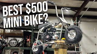 Best Budget Mini Bike Rascal Lite Build  Race [upl. by Sedgewake]