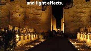 Karnak Sound and Light show  Shaspo Tours [upl. by Pillihpnhoj]