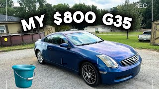 MY NEW G35 😳 [upl. by Dolan]