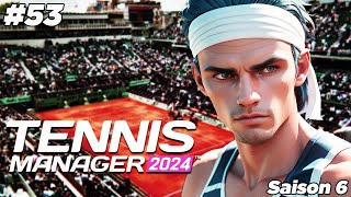 ON DÉMARRE ROLAND GARROS Carrière Tennis Manager 2024 53 [upl. by Luben]