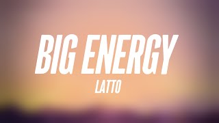 Big Energy  Latto Lyricsexploring 💌 [upl. by Rossing]