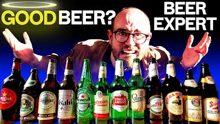 Beer expert blind judges quotgoodquot macro beer  The Craft Beer Channel [upl. by Adnileb]