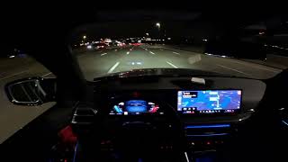 POV NIGHT DRIVE  2025 BMW M3 COMPETITION XDRIVE bmw 2025bmwm3 bmwm3 [upl. by Ferde]