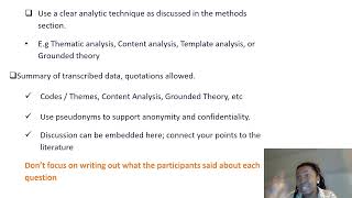 How to write your dissertation Results chapter four [upl. by Nurse]