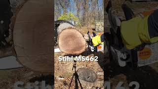 Stihl MS462 vs Stihl MS400C firewood barkbox westcoastsaw1368 [upl. by Haimarej]