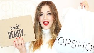 Topshop amp Cult Beauty Haul  I Covet Thee [upl. by Ramsay]