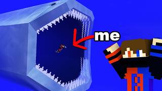 Giant Scary Bloop vs Safest Security House  Minecraft [upl. by Annodas390]