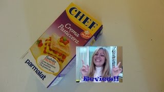 recensione crema pasticcera chef parmalat la mia opinione [upl. by Nowed317]