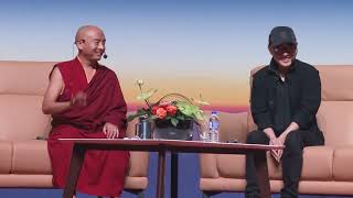 「發現究竟的快樂」 明就仁波切與李連杰對談 【Finding True Happiness In Life】 Mingyur Rinpoche and Jet Li [upl. by Amees]