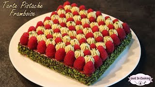 Recette de Tarte Pistache Framboise [upl. by Ebeneser315]