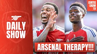 Arsenal Therapy  Arsenal Drop More Points  Saka amp Rice Injury Concern  Mbuemo Links [upl. by Elgar37]